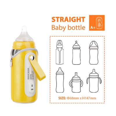 8 uncji 240 ml Wąski Travel Milk Przenośny podgrzewacz do butelek dla niemowląt Bez BPA