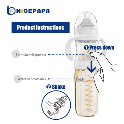 Mieszanie formuł PPSU Butelka do karmienia niemowląt 240 ml Smart Multifunction