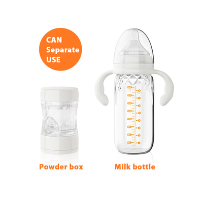 Dozownik mleka FDA Butelka do karmienia mlekiem o średnim przepływie 8 uncji 240 ml