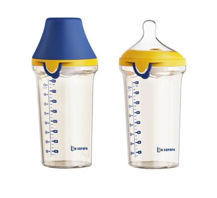 Nice Papa Flip Cap Butelka na mleko PPSU Szeroka szyjka Butelki antykolkowe dla niemowląt bez BPA