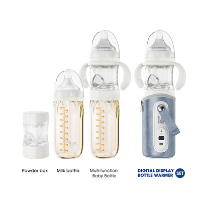 Wielofunkcyjna szybka regulacja USB 3 w 1 Przenośny dozownik mleka dla niemowląt butelka na mleko Ładowarka USB cieplejsza osłona grzewcza