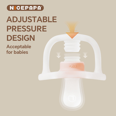 NICEPAPA COMPANION BPA- Free Pacifier Ciśnienie powietrza Samoregulacja 6+ Miesięcy