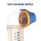 Trójkąt PPSU Flip Cap Butelka dla niemowląt Średni przepływ Butelki do karmienia bez BPA