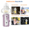 Anti-Colic 240 ml Formuła Dozownik do mieszania Butelka dla niemowląt z podróżnym podgrzewaczem do butelek USB 240 ml 3 w 1 Nocne karmienie